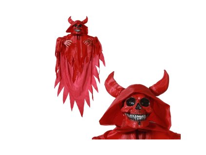 3234001 ozdoba na halloween diabol 106 x 153 x 16 cm so svetlom a zvukom