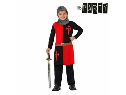 Középkori harcos jelmez felnőtteknek (2 db) (Méret 7-9 év)