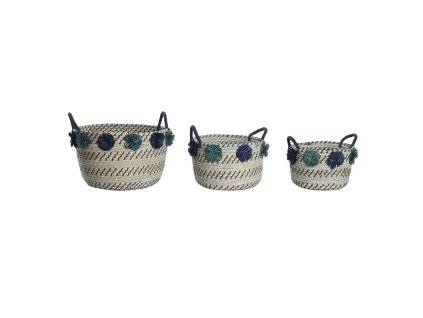 3236887 sada organizerov dkd home decor kosik 46 x 44 x 34 cm 3 kusov brmbolce polypropylen morska trava