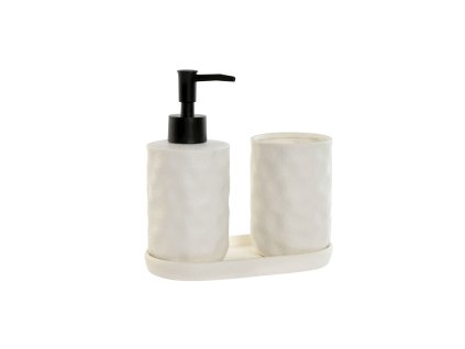 3240457 sada kupelnovych doplnkov home esprit biela abs dolomite 17 5 x 9 5 x 18 cm 3 kusy