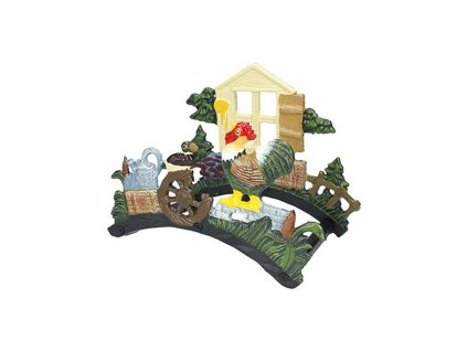 3241069 drziak na zahradnu hadicu ferrestock kohut kovovy 28 x 14 x 20 cm