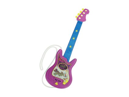 3248485 detska gitara reig party purpurova modra 4 snury elektricky