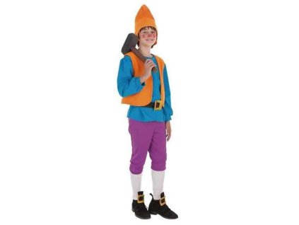 Gyerekjelmez Kék manó (2 db) (Méret 7-9 év)