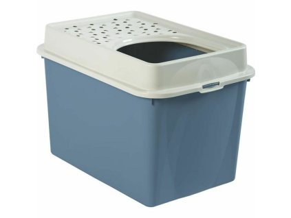 3247552 toaleta pre macky extra vysoka rotho my pet berty biela modra