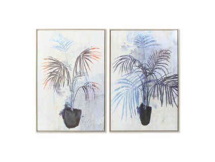 3270532 malba dkd home decor platno rastlina 2 ks 83 x 4 5 x 123 cm