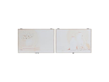 3270427 skrinka na kluce dkd home decor bezova drevo mdf 2 ks 46 x 6 x 32 cm