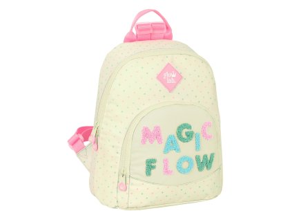 3272452 detsky lezerny batoh glow lab magic flow bezova 25 x 30 x 13 cm
