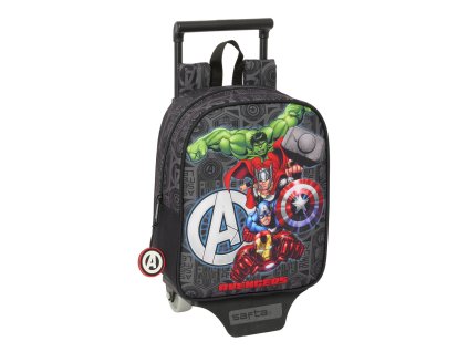 3278245 detsky batoh na kolieskach the avengers vendetta cierna 22 x 27 x 10 cm