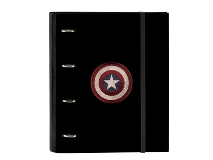 3274906 kruzkovy zakladac capitan america cierna napln 100 listov 27 x 32 x 3 5 cm