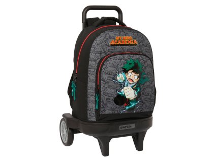 3277624 skolska taska na kolieskach my hero academia cierna 33 x 45 x 22 cm