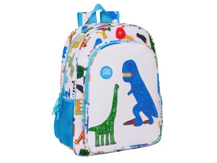 3275860 skolsky batoh algo de jaime biela 33 x 42 x 14 cm
