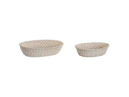 3278905 kuchynske organizery home esprit biela prirodna bambus ratan 29 x 22 x 7 cm