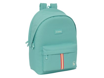 3279121 skolsky batoh s usb vystupom a s priehradkami na notebook a tablet el ganso aquarelle modra 31 x 44 x 18 cm