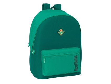 3279160 skolsky batoh s usb vystupom a s priehradkami na notebook a tablet real betis balompie akvamarinova 31 x 44 x 18 cm