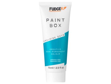 3280321 polotrvala farba na vlasy bez amoniaku fudge professional paintbox turquoise days tyrkysova 75 ml