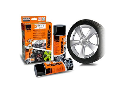 3281170 tekuta guma pre auta v spreji foliatec striebristy 400 ml 2 ks