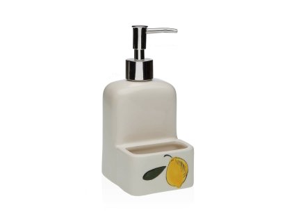 3286840 davkovac mydla 2 v 1 versa citron keramicky abs dolomit 9 x 18 5 x 8 cm
