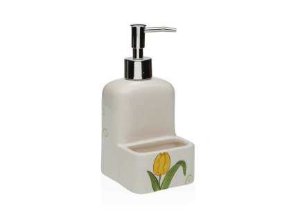 3286834 davkovac mydla versa tulipan keramicky abs dolomit 9 x 18 5 x 8 cm