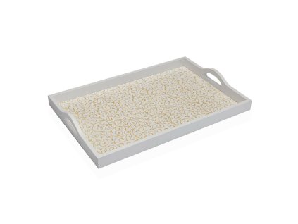 3286906 podnos versa serpentine drevo mdf 45 x 5 x 30 cm