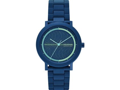 3288916 panske hodinky skagen aaren ocean blue 41 mm
