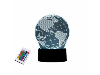 3293905 led lampa s dialkovym ovladanim itotal zemegula 3d viacfarebna