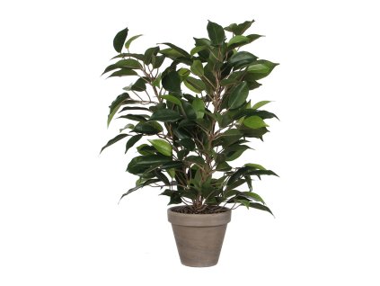 3300586 dekorativna umela rastlina v kvetinaci fictus mica decorations pvc keramicky zelena 40 x 30 cm