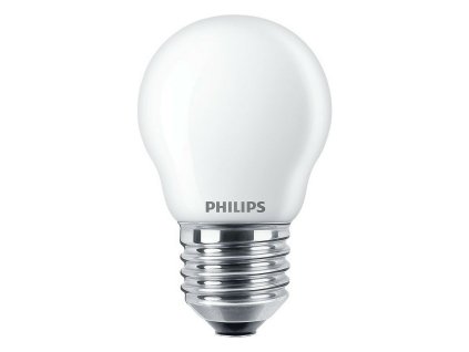 3303583 led ziarovka philips biela f 40 w 4 3 w e27 470 lm 4 5 x 7 8 cm 4000 k