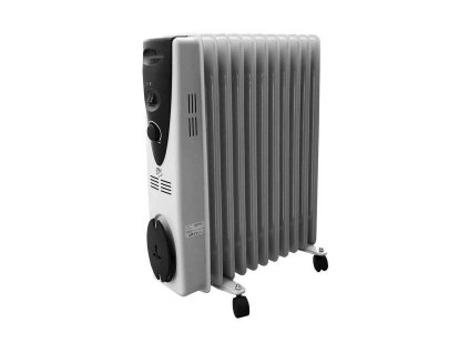 3297718 olejovy radiator 11 rebier edm 07123 biela 2500 w