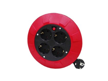3299089 predlzovacka edm 20050 cervena 5 m kabel