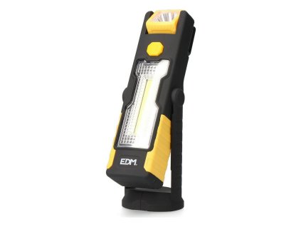 3300976 svietidlo led edm 36381 cob xl 3 w dvojita funkcia hacik magnet