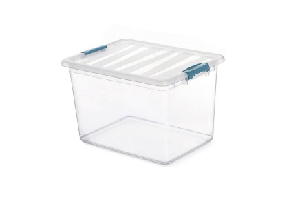 3299935 viacucelovy ulozny box s vrchnakom domopak living katla polypropylen transparentna 39 x 29 x 25 5 cm 20 l