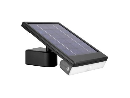 3304270 vonkajsie nastenne solarne svietidlo edm led 6 w 720 lm 6500 k cierna 18 5 x 24 6 x 12 8 cm