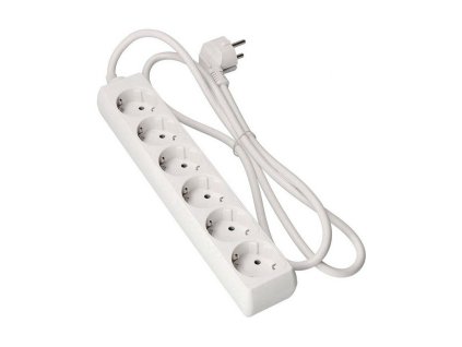 3300931 zasuvka so siestimi vystupmi bez vypinaca edm 41036 schuko 3 m