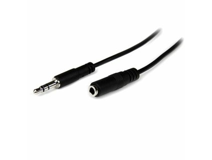 3315295 audio kabel predlzovaci jack 3 5 mm m na jack 3 5 mm f startech mu1mmfs cierna 1 m