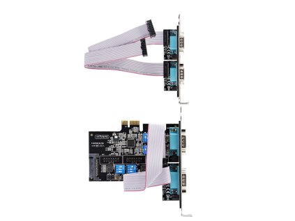 3315688 karta pci startech ps74adf serial card cierna