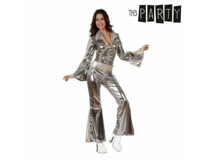 Jelmez felnőtteknek Ezüst (2 db) Disco XL (Méret XL)