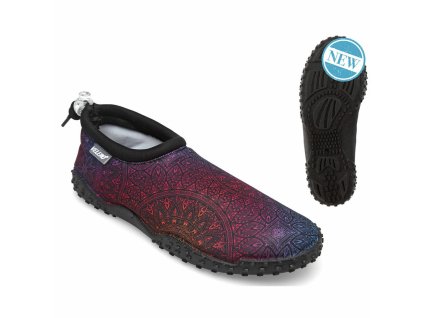 Női vízicipő Mandala Multicolor Méret: 38 (Lábméret 38)
