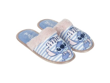 Dievčenské domáce šľapky Stitch Modrá (Veľkosť nohy 36-37)