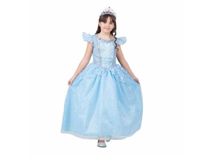 Kostým pre deti My Other Me Modrá princezná (Veľkosť 3–4 roky)