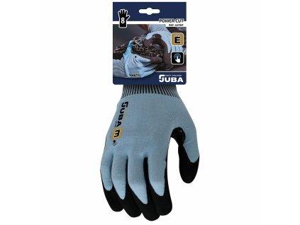 Pracovné rukavice JUBA K-Rock Modrá Čierna Modrý/Čierny Nitril Dotykový (Veľkosť 7)