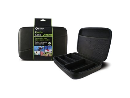 Tvrdý obal pre športovú kameru KSIX (24 x 17,5 x 5 cm) (Farba Zelená)