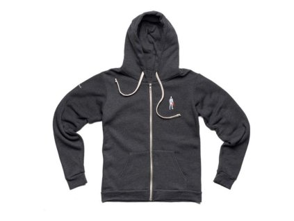 Pánska mikina s kapucňou OMP Driver Icon Gris Oscuro (Veľkosť L)