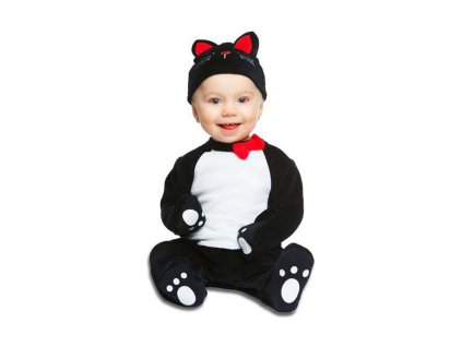 Kostým pre bábätká My Other Me Čierna Mačka (Veľkosť 0–6 mesiacov)
