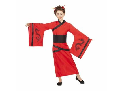Kostým pre deti My Other Me Číňanka Drak (Veľkosť 3–4 roky)