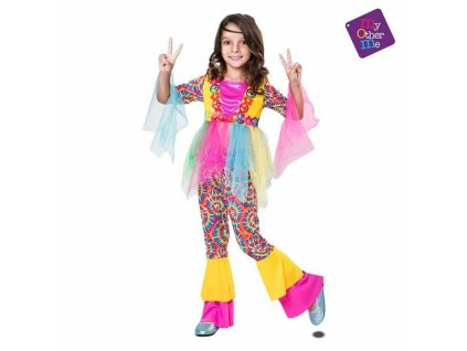 Kostým pre deti My Other Me Girl Hippie (Veľkosť 5–6 rokov)