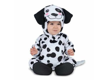 Kostým pre bábätká My Other Me Biela Dalmatínec (Veľkosť 7–12 mesiacov)
