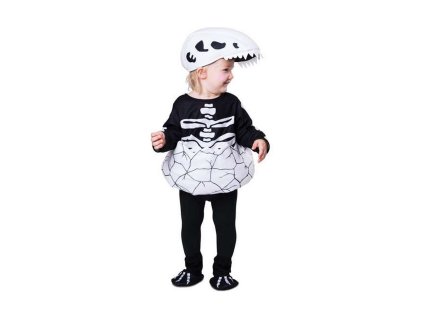 Kostým pre deti My Other Me Malý Dinosaurus Kostra (Veľkosť 1-2 rokov)