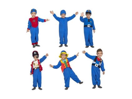 Kostým pre deti My Other Me Quick 'N' Fun Modrá (Veľkosť 1-2 rokov)