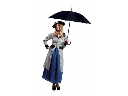 Kostým pre dospelých My Other Me Mary Poppins Sivá (Veľkosť M/L)