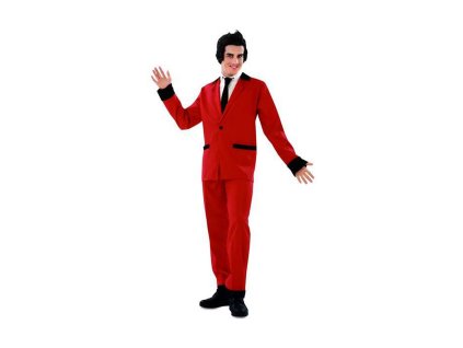 Kostým pre dospelých My Other Me Rockabilly Červená (Veľkosť M)